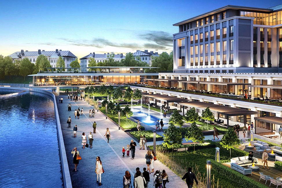 Строительство комплекса в Минске